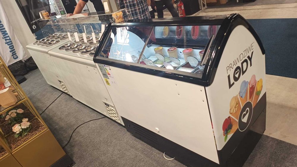 NOWA zamrażarka lody lodów kuweciara 9 smaków M400Q konserwator DOSTAW
