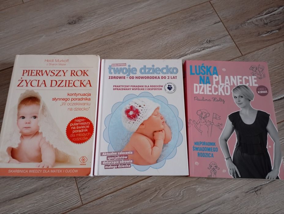 3 książki dla przyszłej mamy pierwszy rok z życia dziecka