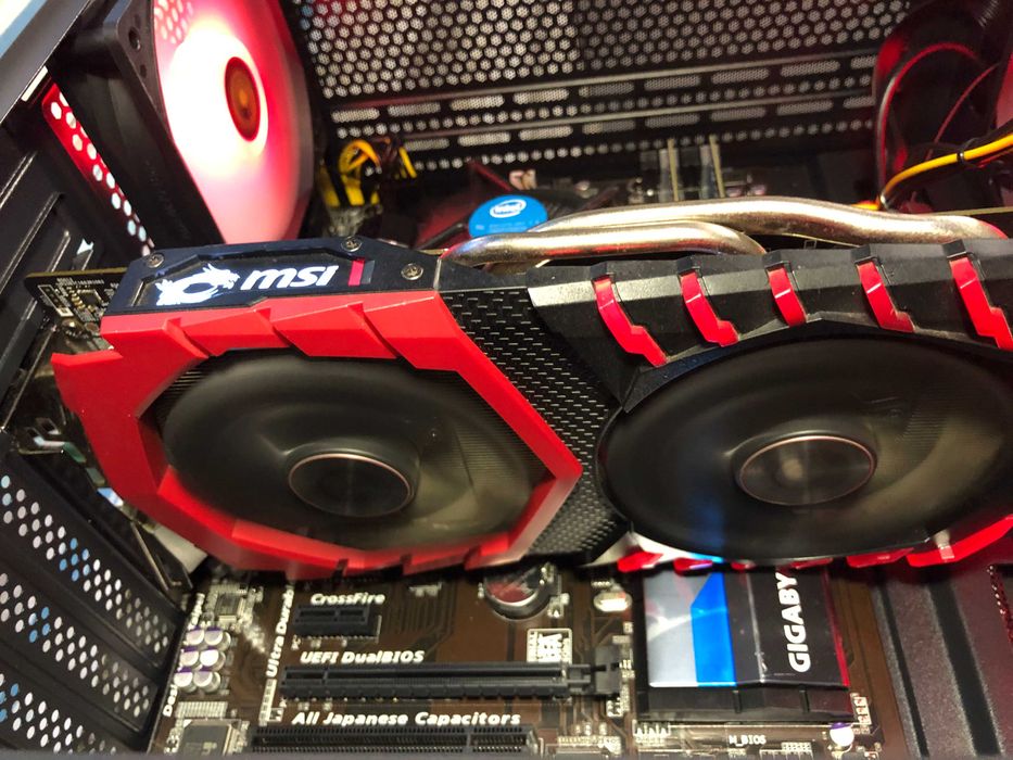 Игровой ПК Intel i7/16Gb/RX570/SSD240+500 компьютер системный блок