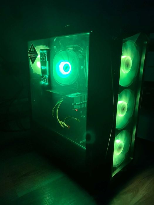 Mocny PC do Gier Ryzen 5 2600 RX 580 8GB SSD/HDD