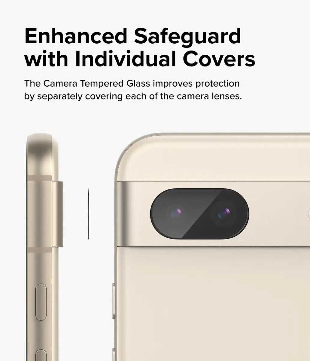 Защитное стекло на камеру Ringke Camera Protect 3-Pack Google Pixel 8a