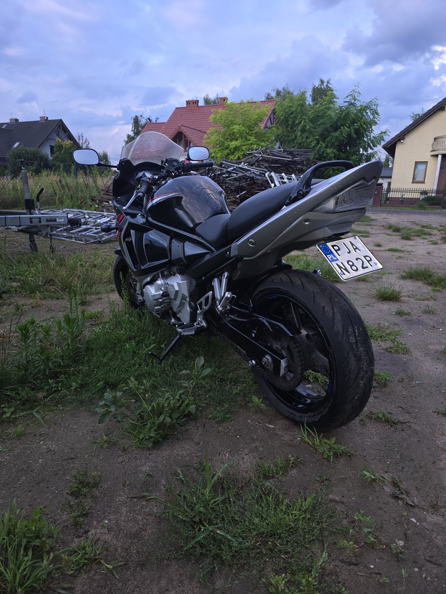 Suzuki Gsxf650 zarejestrowany na a2
