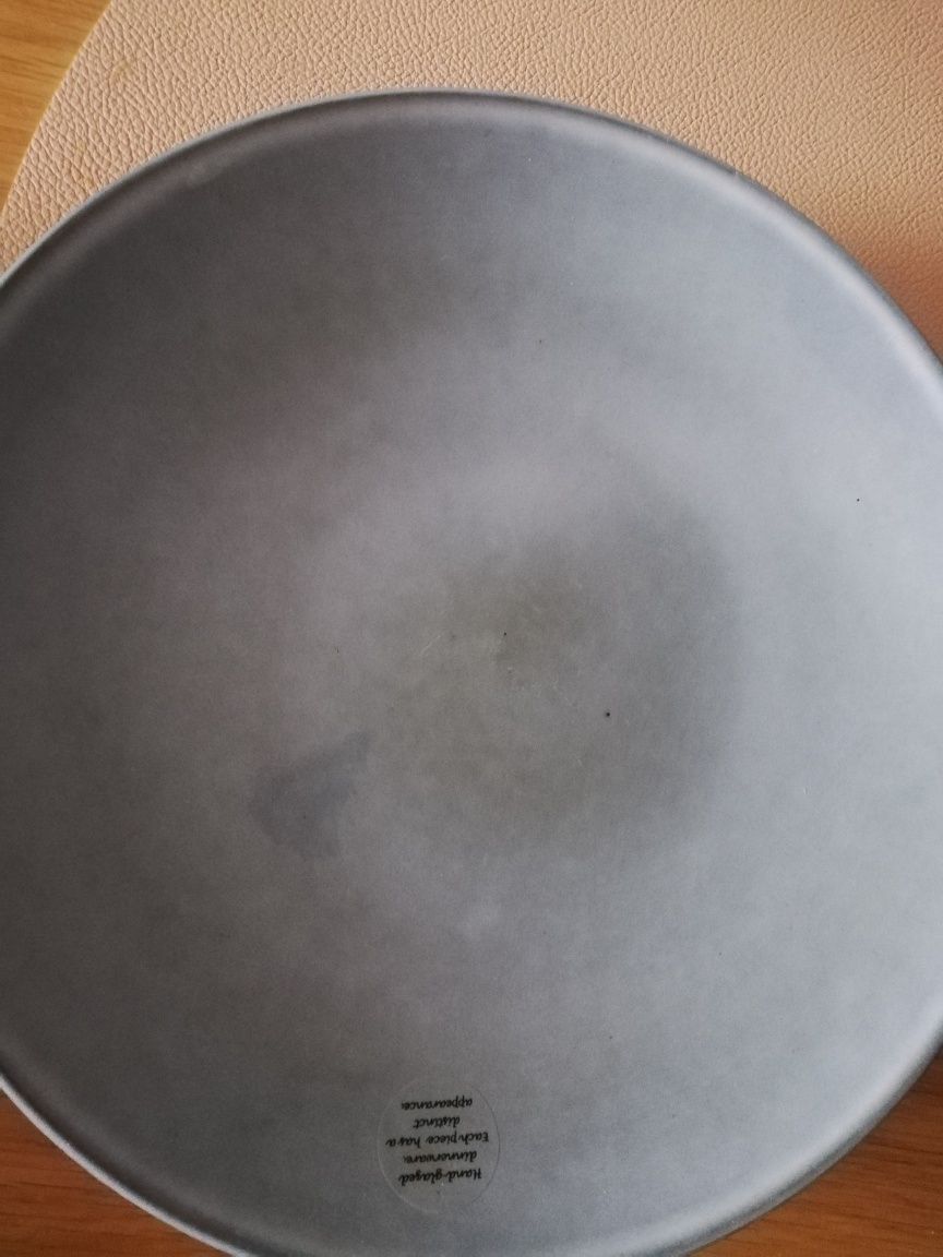 Dwa talerze obiadowe 27cm
