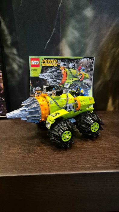 Lego Power Miners 8960 Thunder Driller/wiertło górnicze