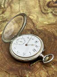 Stary kieszonkowy zegarek srebro 800 glashutte system