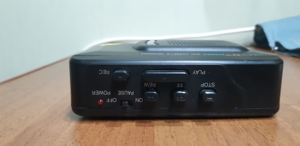 Sunny stereo mini cassette recorder