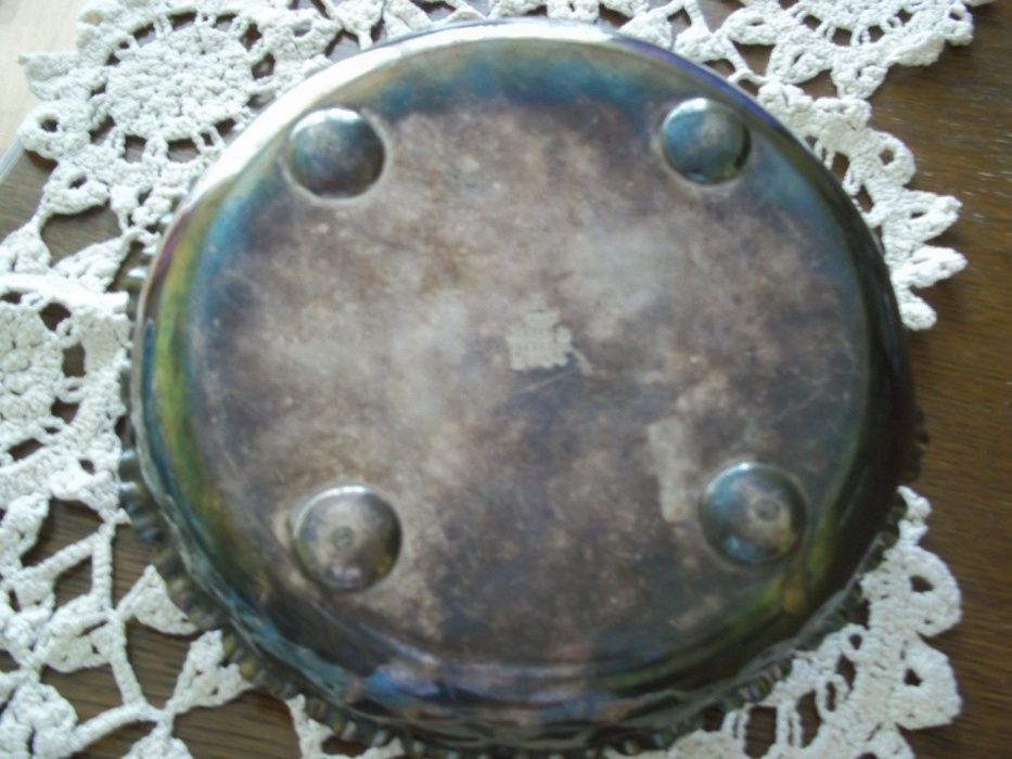 Koszyczek platerowany antyczny