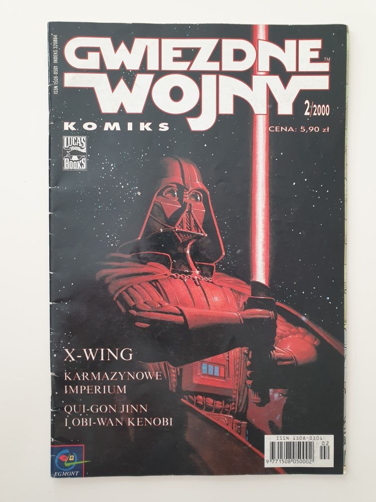 Gwiezdne wojny komiks 2/2000 X-wing Karmazynowe Imperium Qui-Gon i Obi