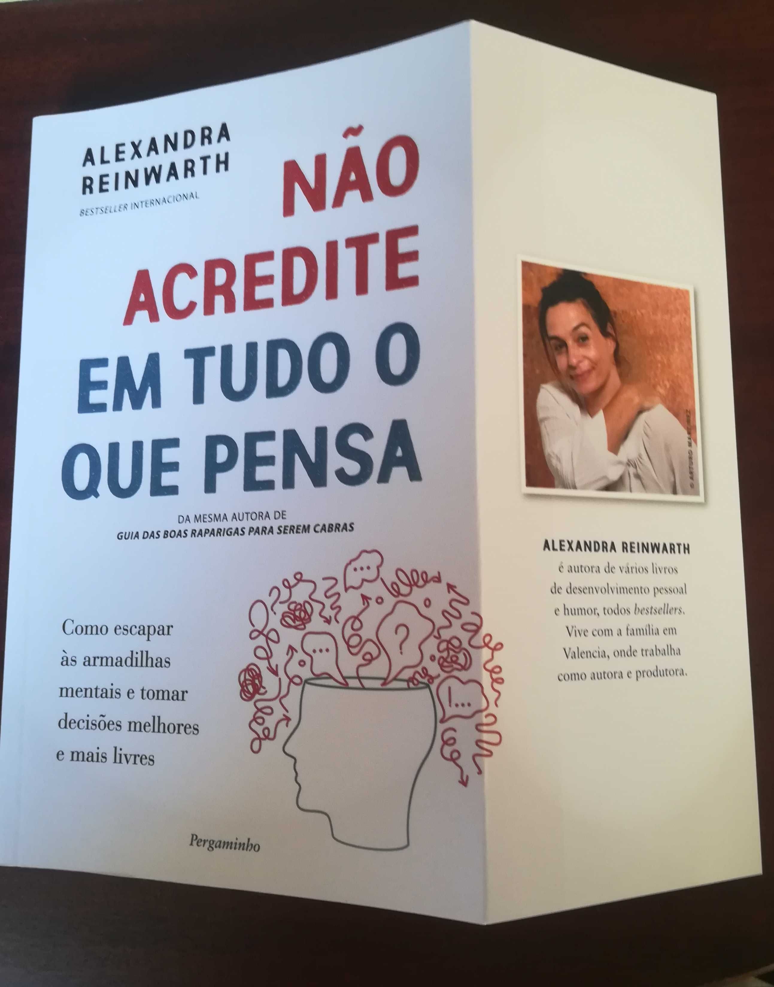 Livro Não Acredite em tudo o que pensa de Alexandra Reinwarth