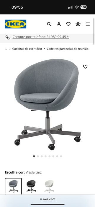 Cadeira SKRUVSTA IKEA como nova