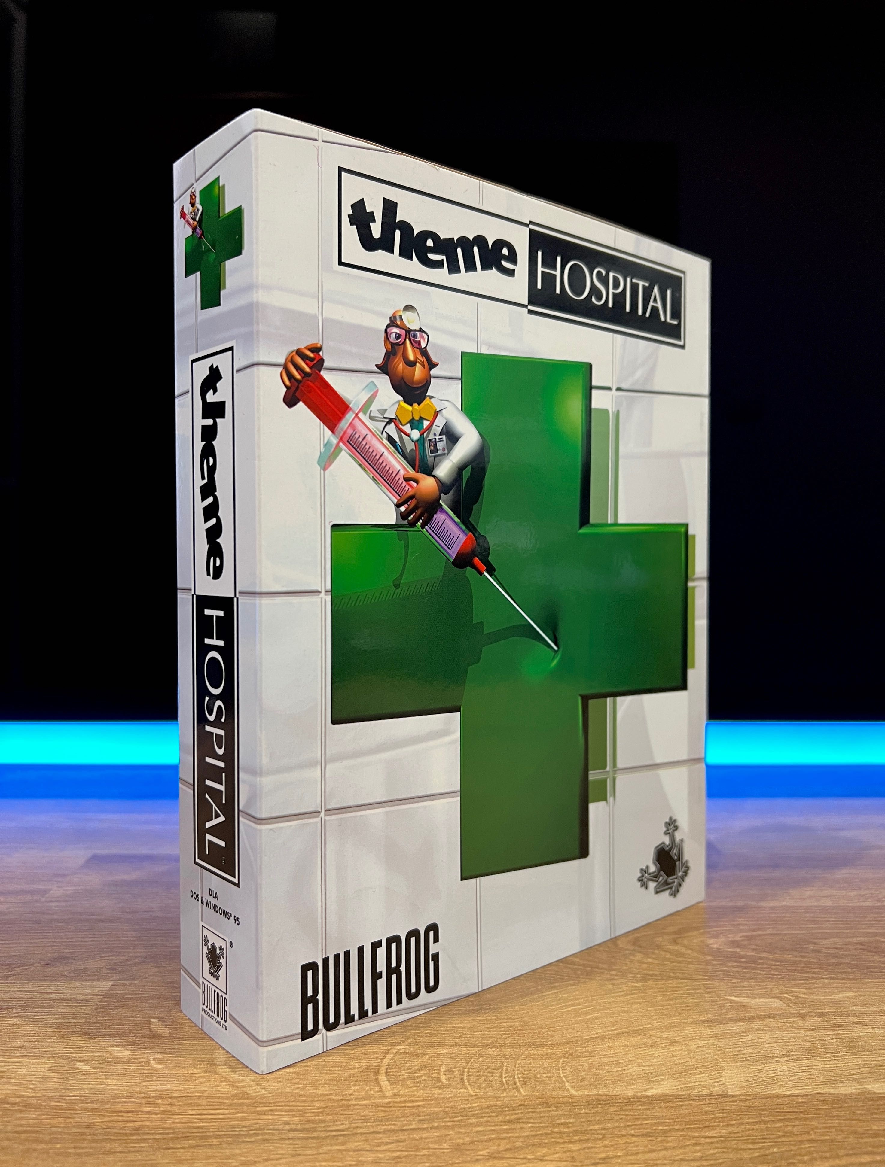Theme Hospital (PC PL 1997) BIG BOX polskie premierowe wydanie IPS