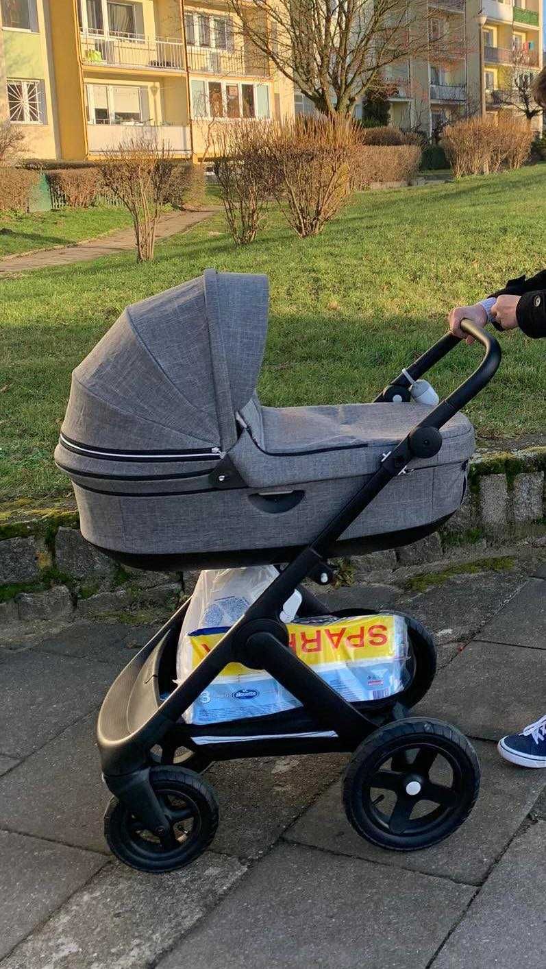 wózek dziecięcy Stokke Trailz Black Melange 2 in 1