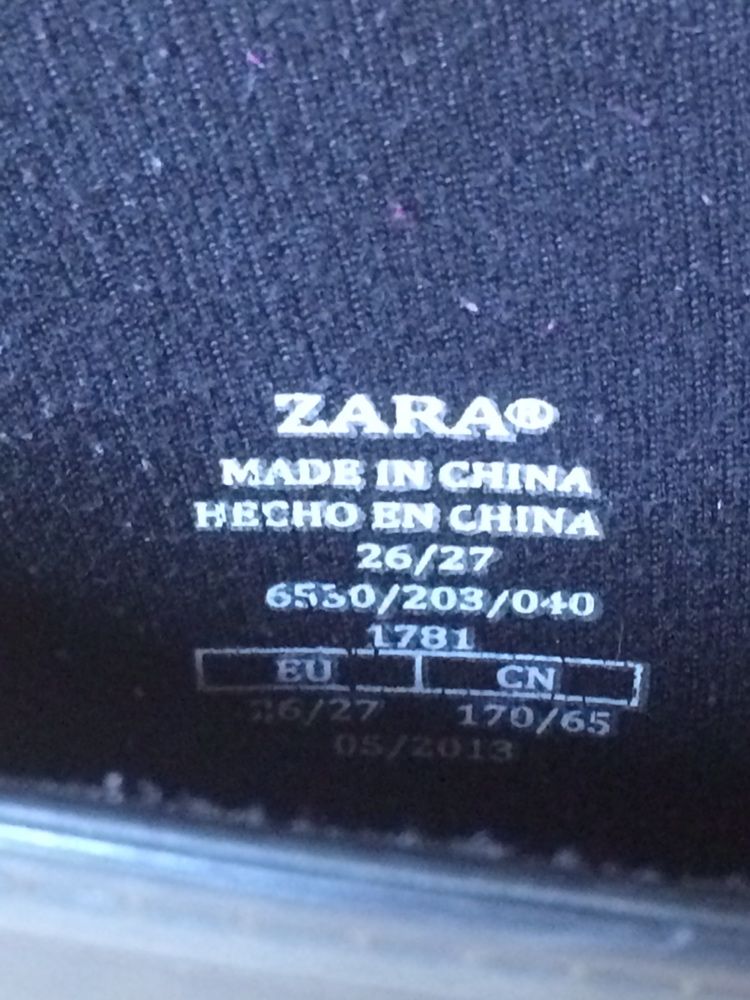 Bota Galocha marca Zara