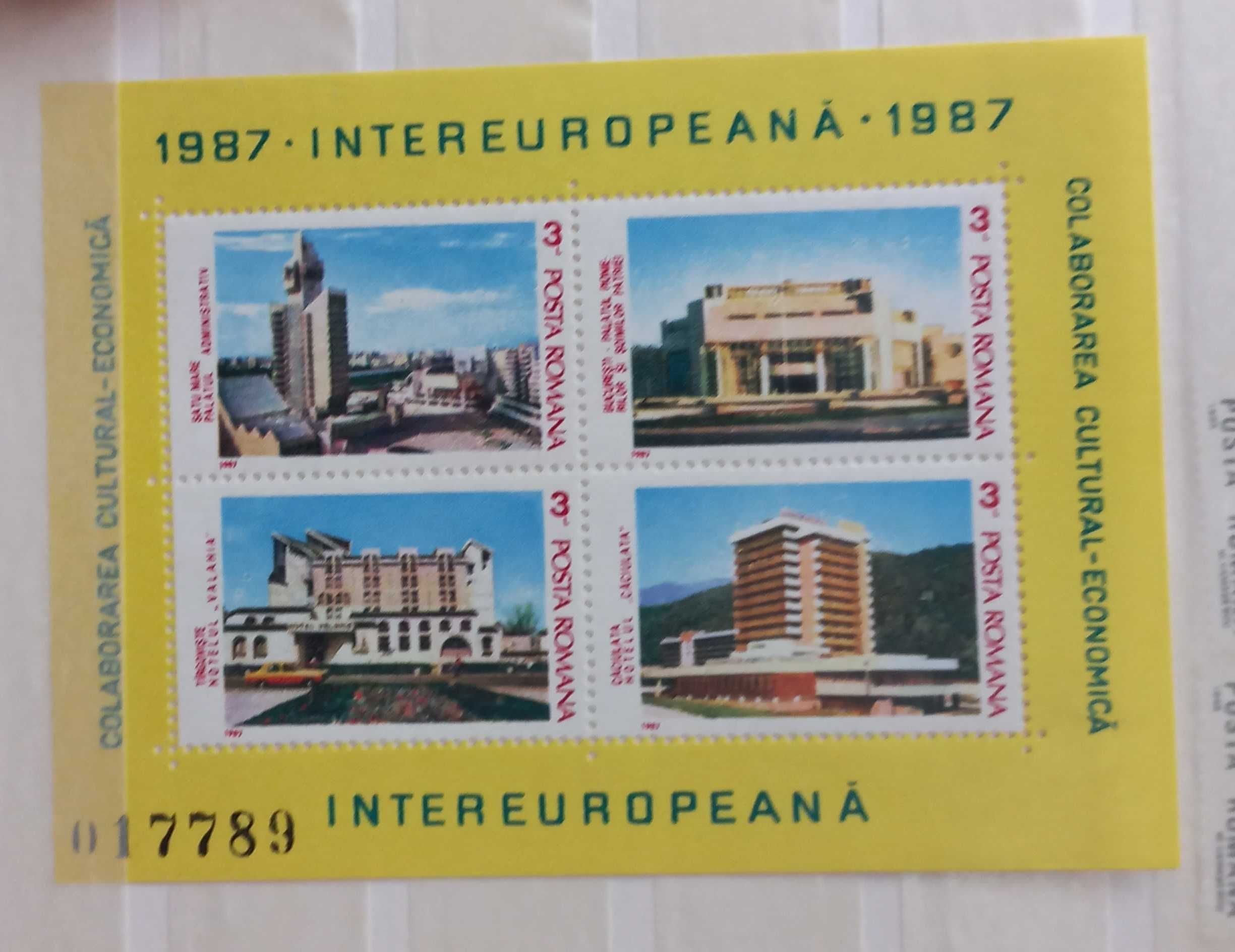 Znaczki pocztowe - Architektura - Rumunia - czyste