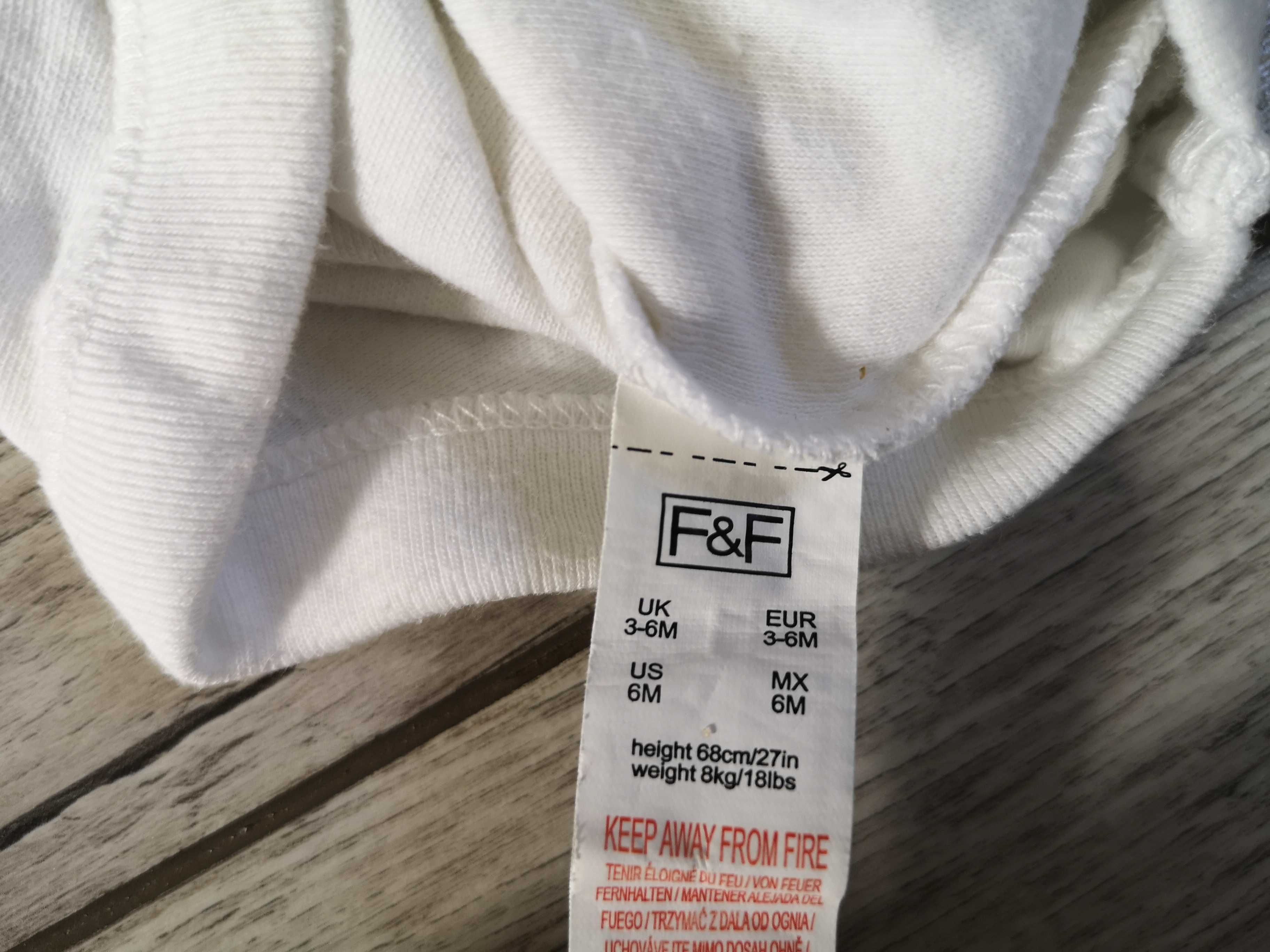 Body krótki rękaw 68 F&F