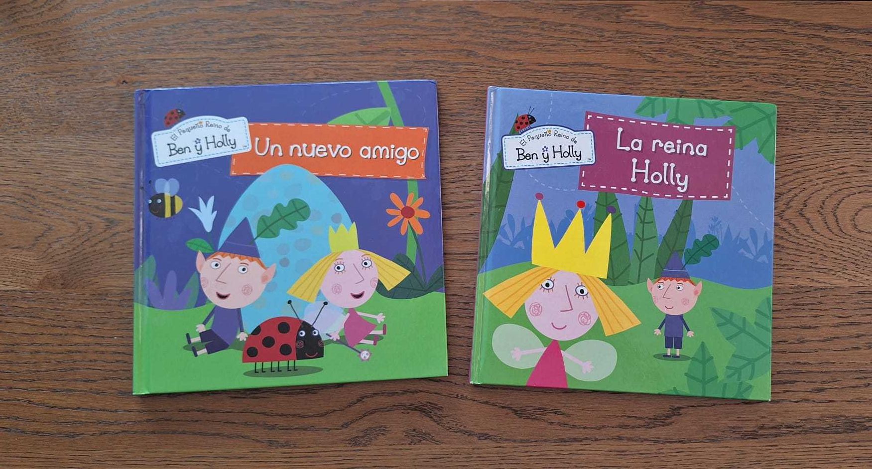 Książki po hiszpańsku dla dzieci Ben y Holly