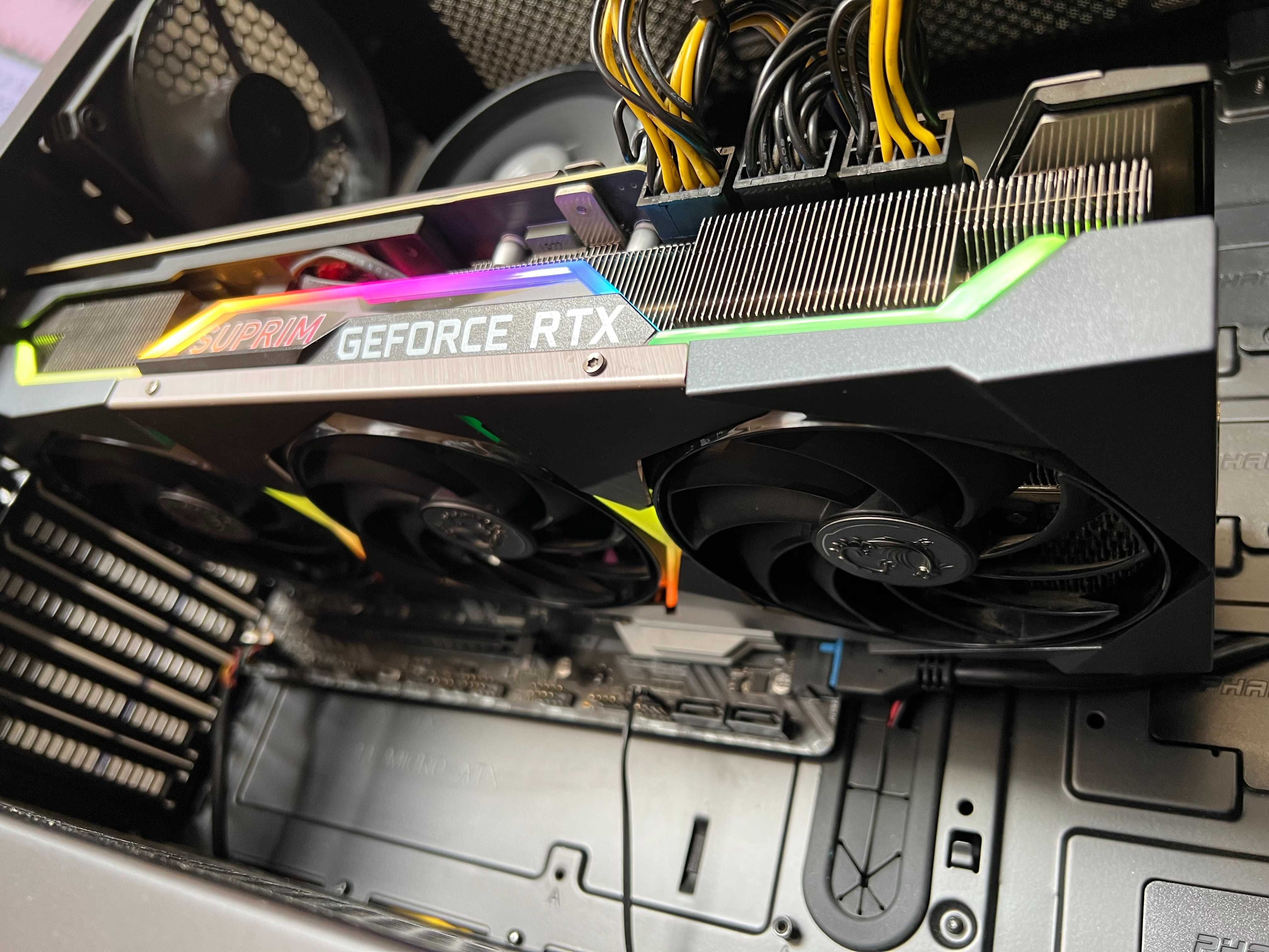 Placa gráfica MSI GeForce RTX 3080 SUPRIM X 10GB sem LHR