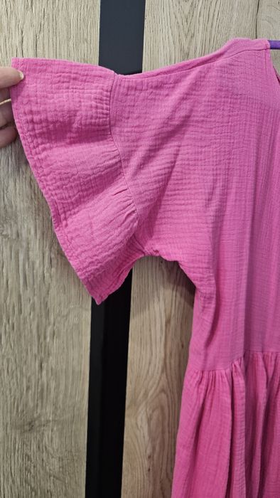 Sukienka bawełniana rozkloszowana L/XL