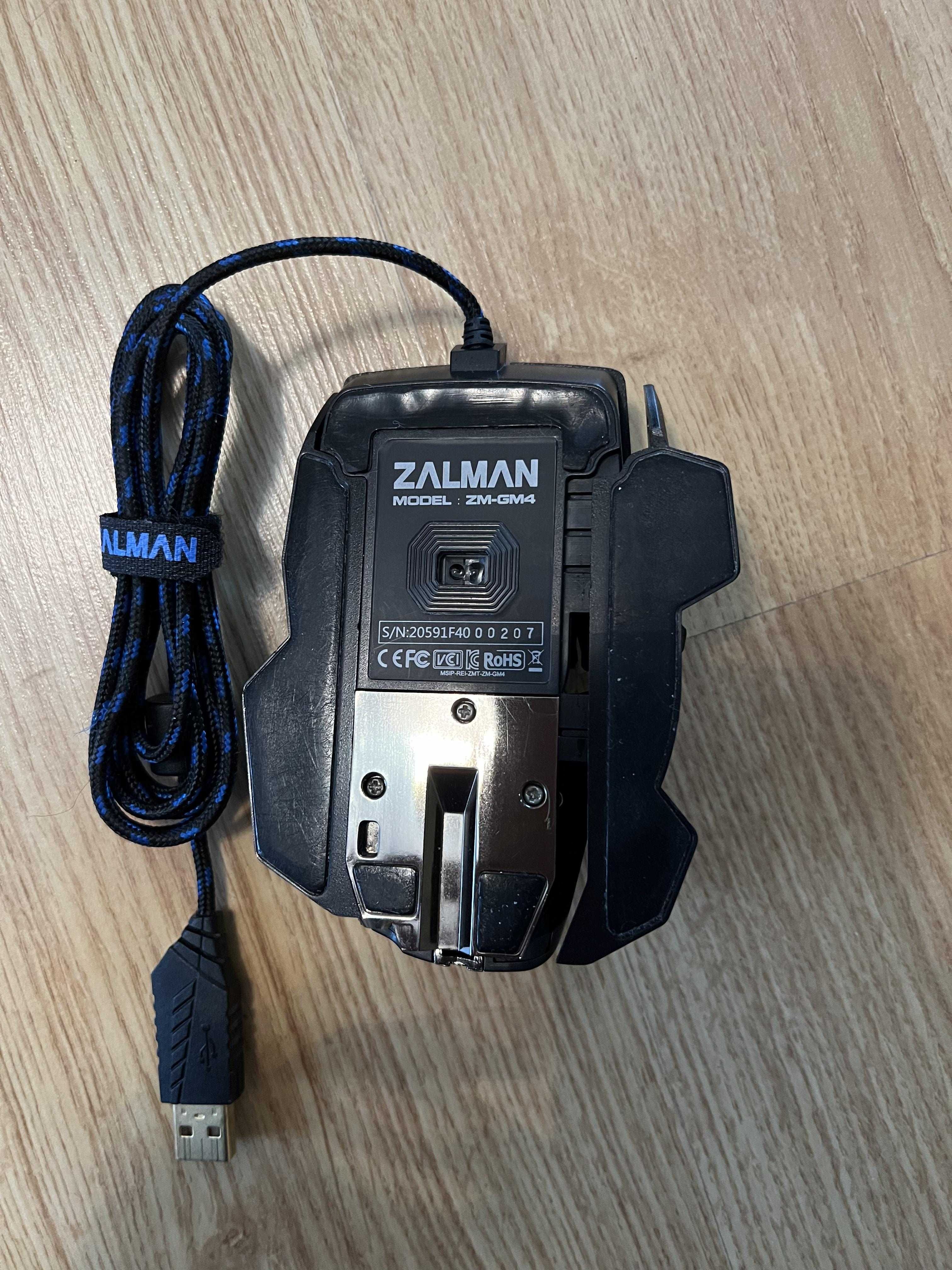 Миша Zalman ZM-GM4 USB Black