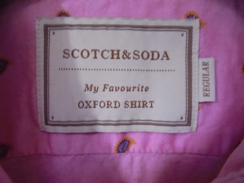 camisa de homem da marca SCOTCH & SODA nova