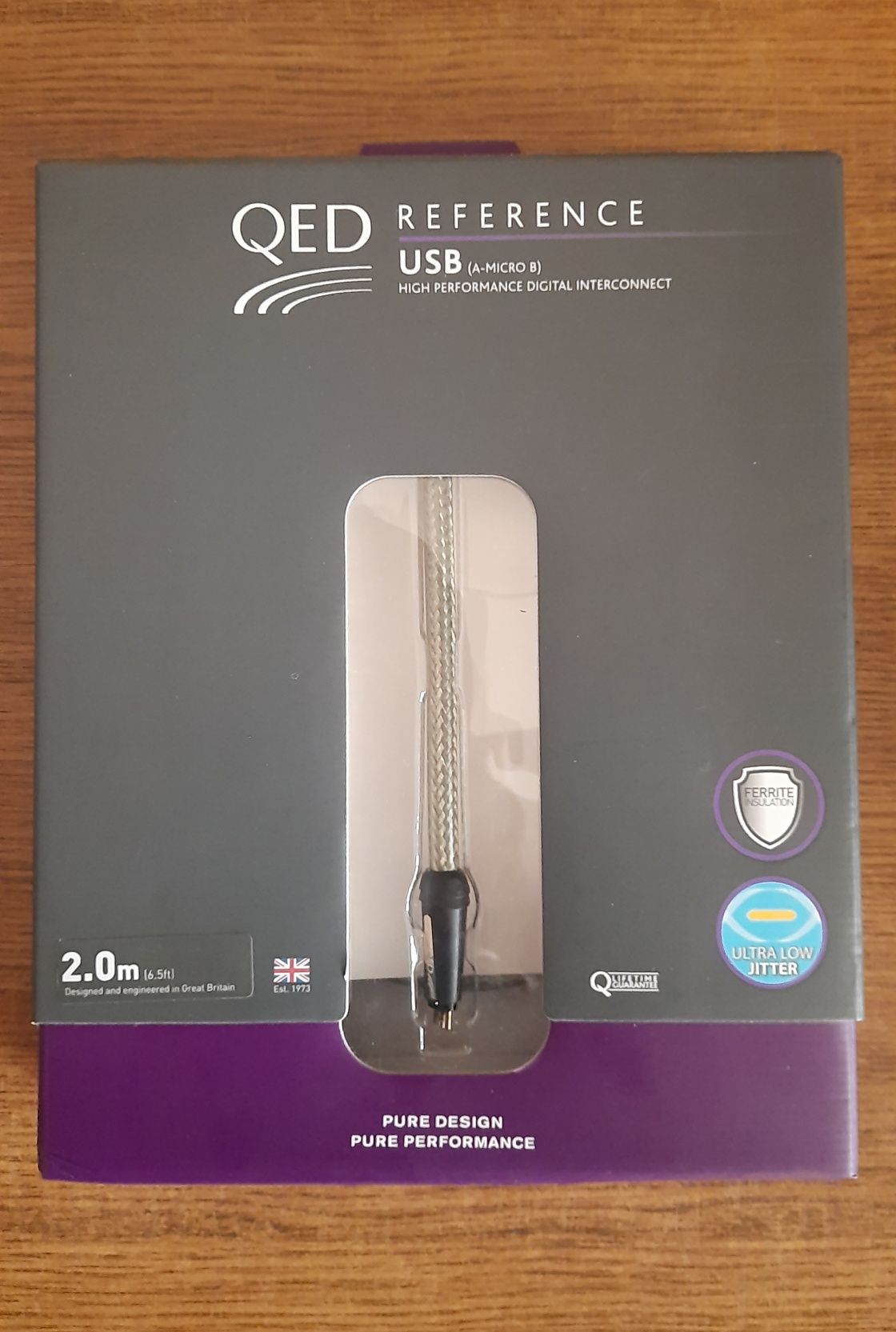 Qed Reference USB  2м и 3м  A - micro B межблочный кабель новый