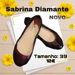 Sabrina em bordeaux diamante
