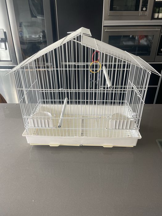 Gaiola grande para Pássaros com brinquedo