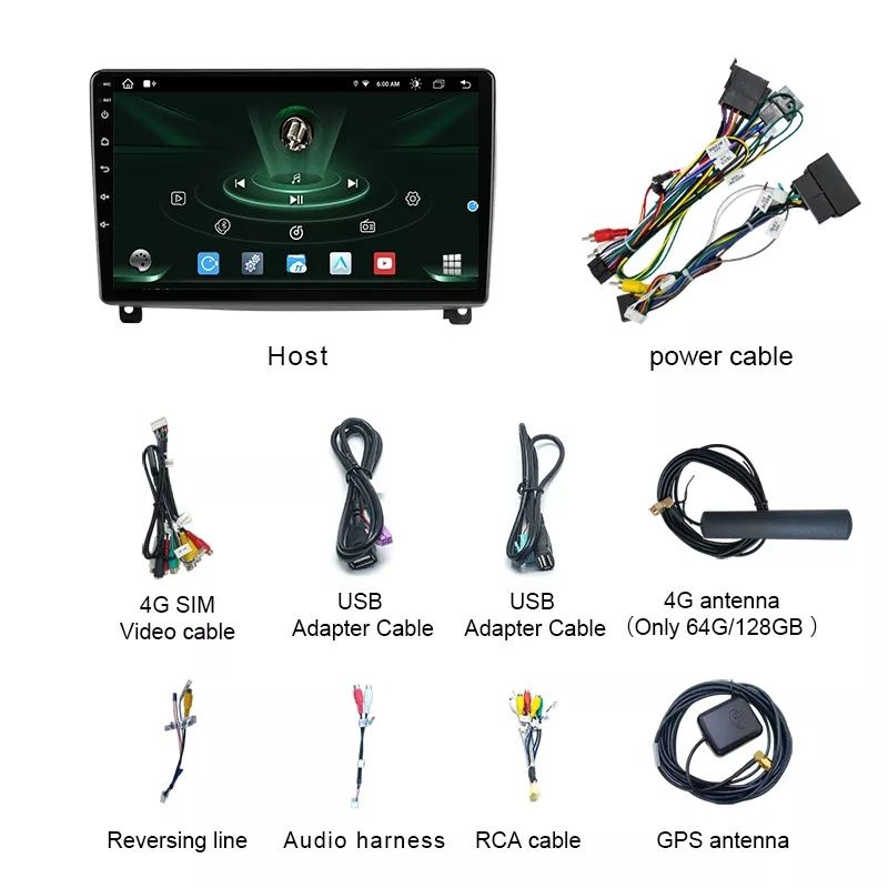 Rádio Android para Peugeot 407 GPS WiFi Bluetooth MIRROR LINK USB