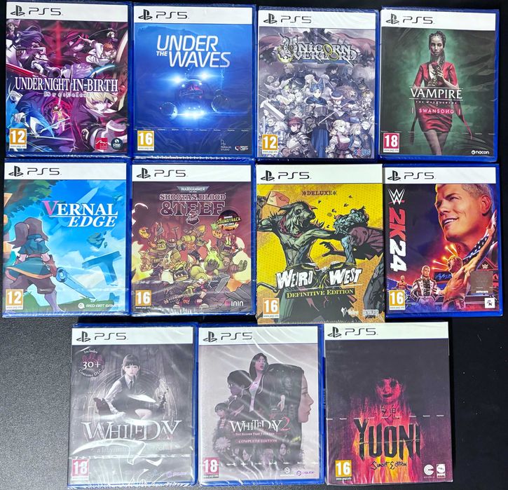 JOGOS PLAYSTATION 5 / PS5  || Portes Grátis || (venda à unidade)