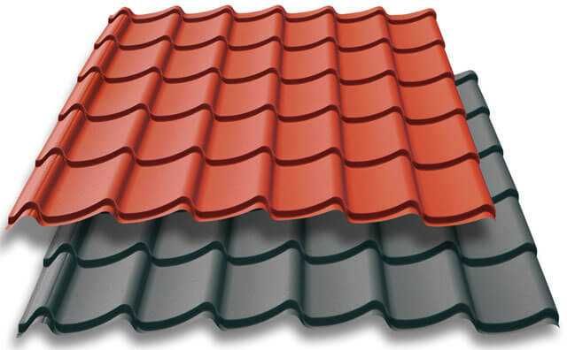 Металеві покрівельні матеріали:профнастил, металевий профіль, черепиця