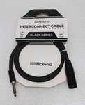 ROLAND RCC-3-TRXM Kabel Black Series  JACK 6.3RS/XLR 1m