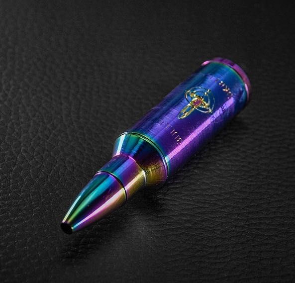Fajka młynek krusher zestaw THC CBD metalowa fifka lufka nabój Opalowa