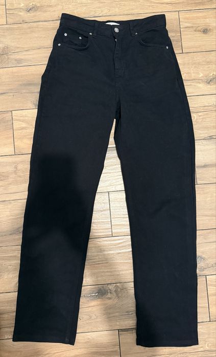 Spodnie czarne wide leg