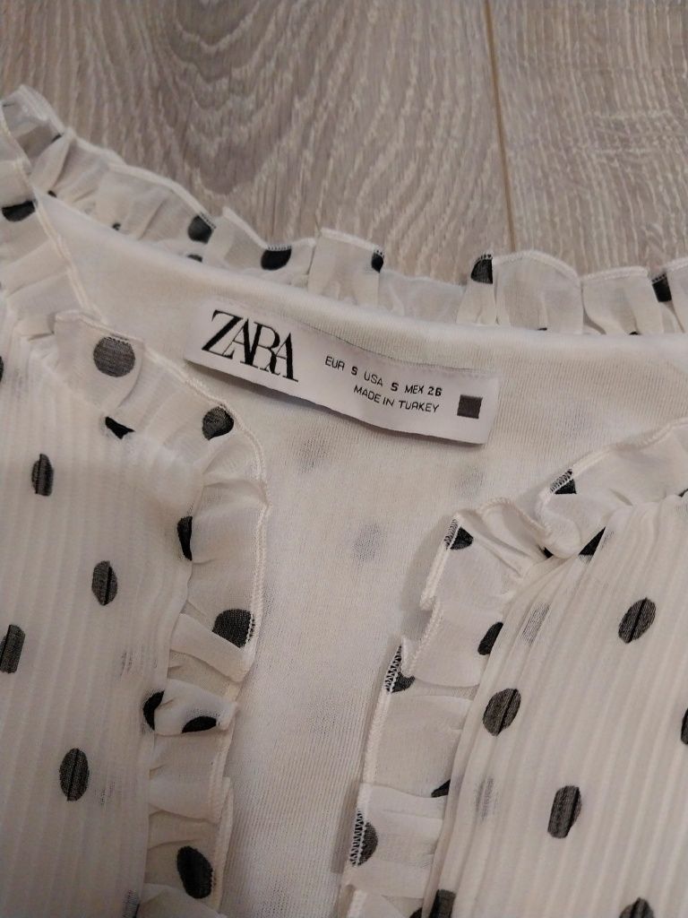 Платье в горошек - Zara .