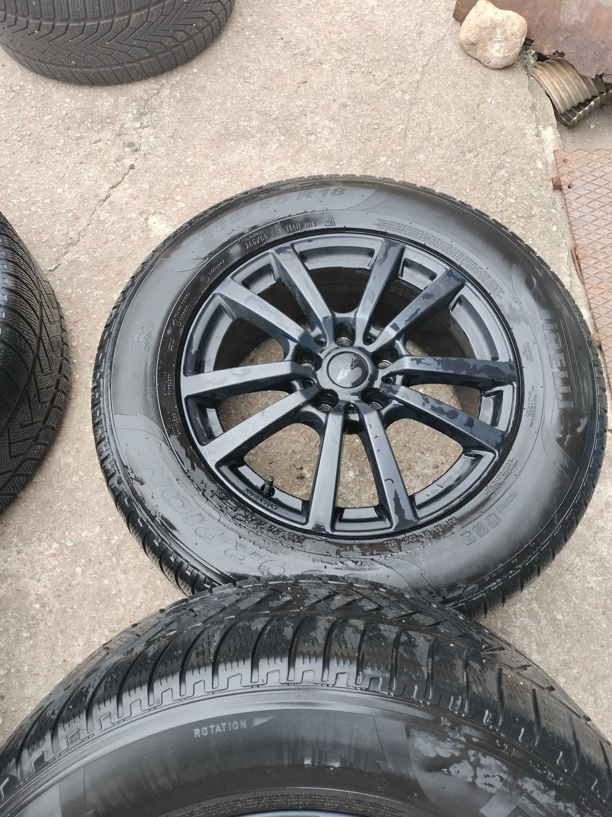 felgi BROCK 18 cali 5x127 jeep Grand cheeroke  i inne zima opony