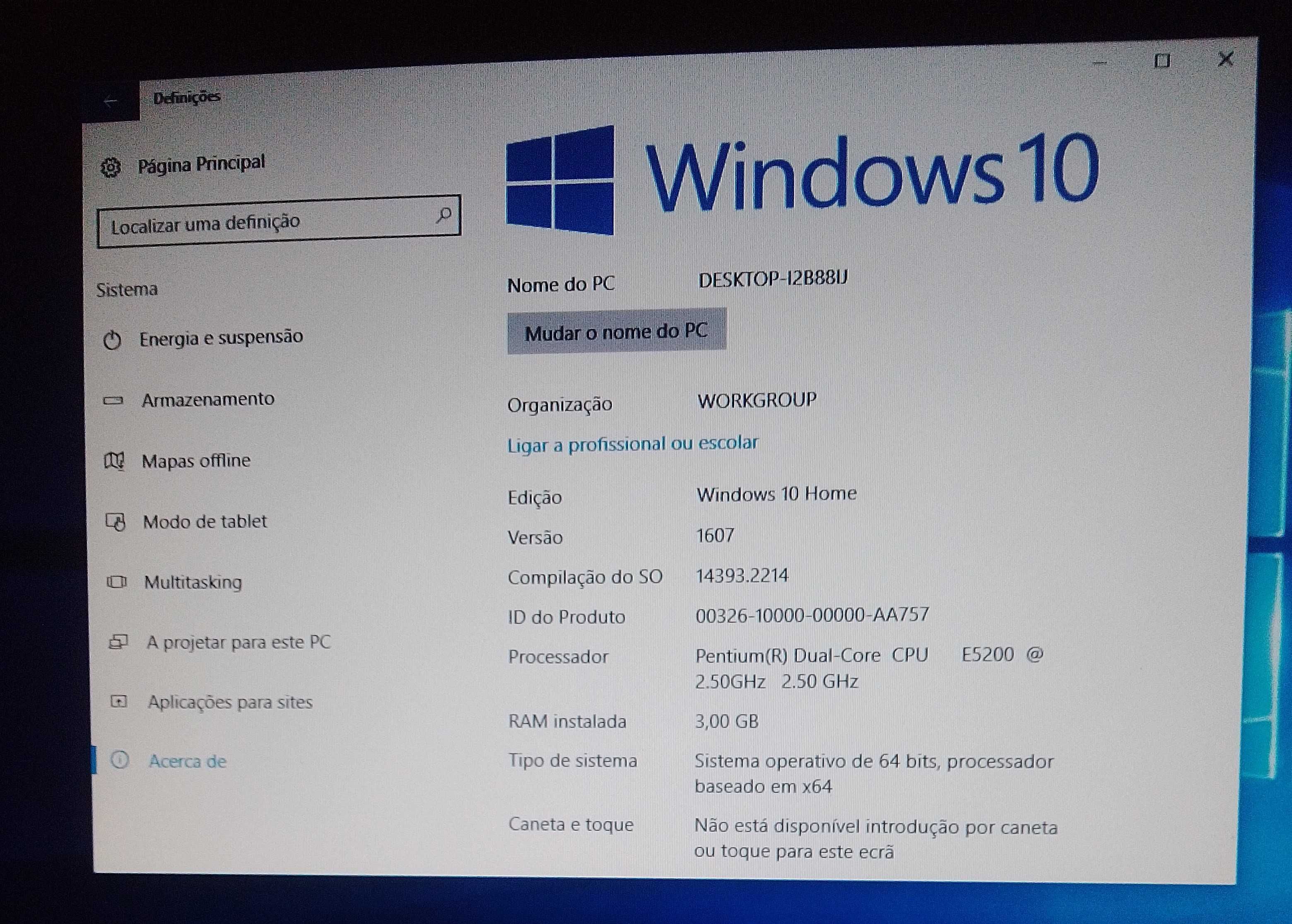Computador desktop