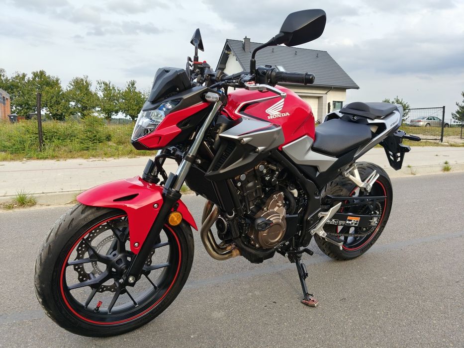 Honda CB 500 F CBF lift A2 ABS piękny stan Niemcy raty