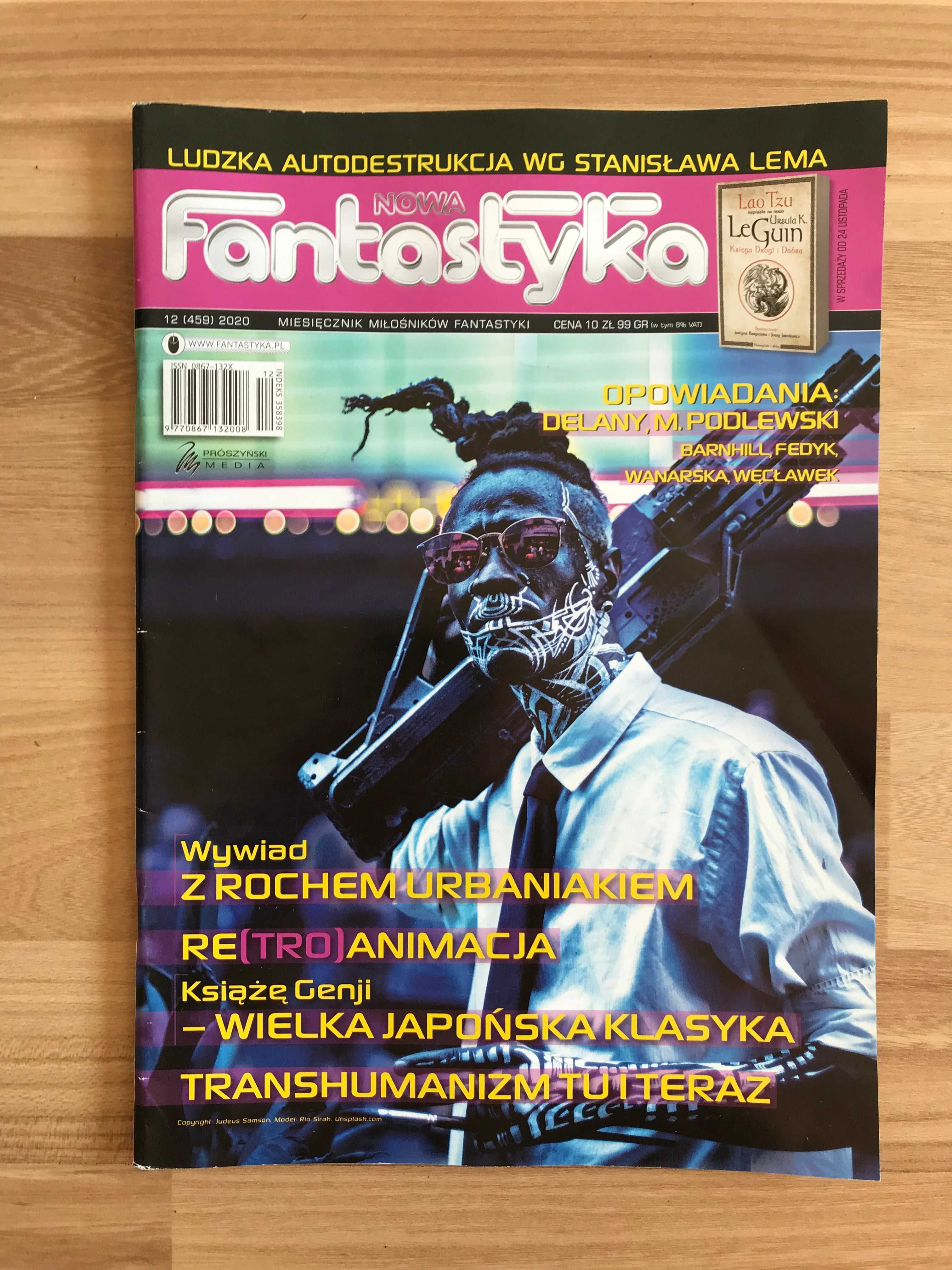 Nowa Fantastyka 12 (459) 2020 Stanisław Lem Japońskie Fantasy Batman