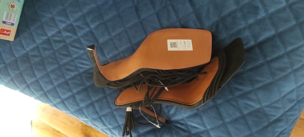 Czarne szpilki ASOS rozmiar 44