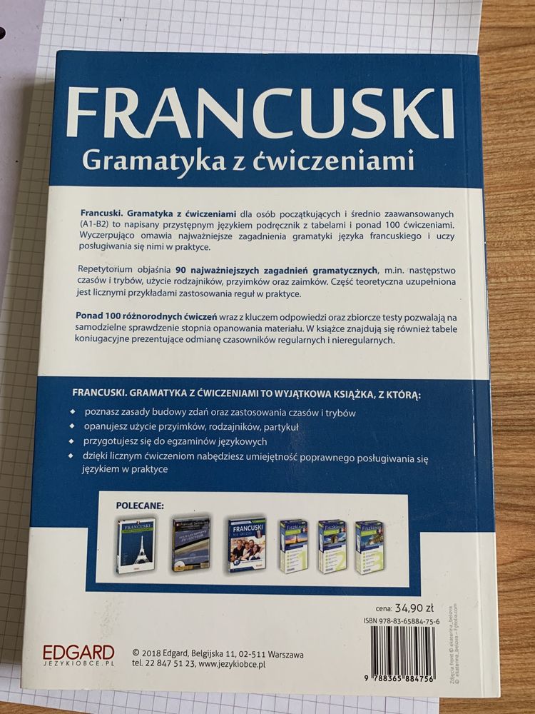 Francuska gramatyka z ćwiczeniami