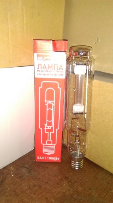 Лампа металогалогенова e.lamp.mhl.e40.1000, патрон E40, 1000Вт, 1000W