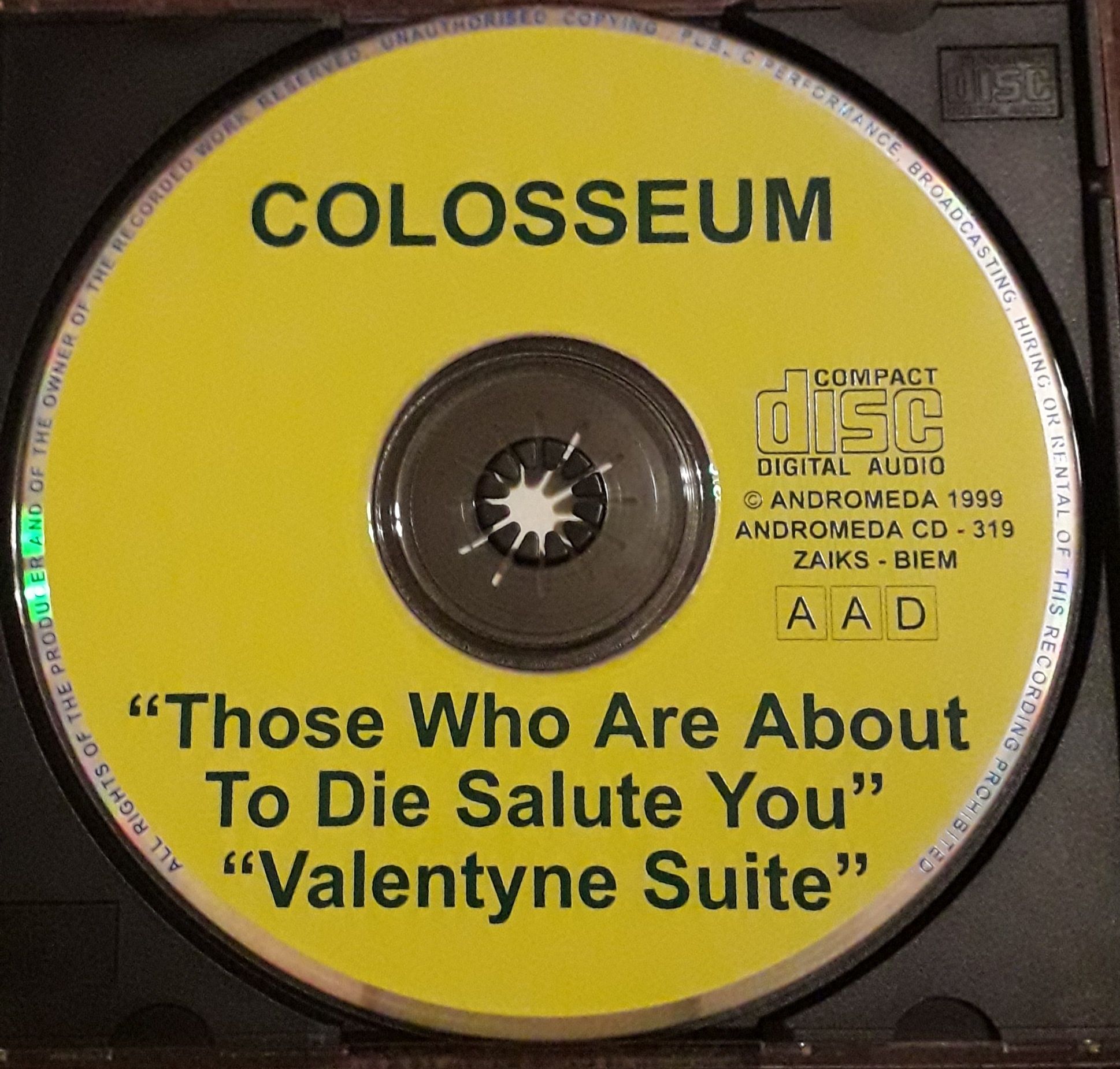 CD Valentyne Suite Colosseum