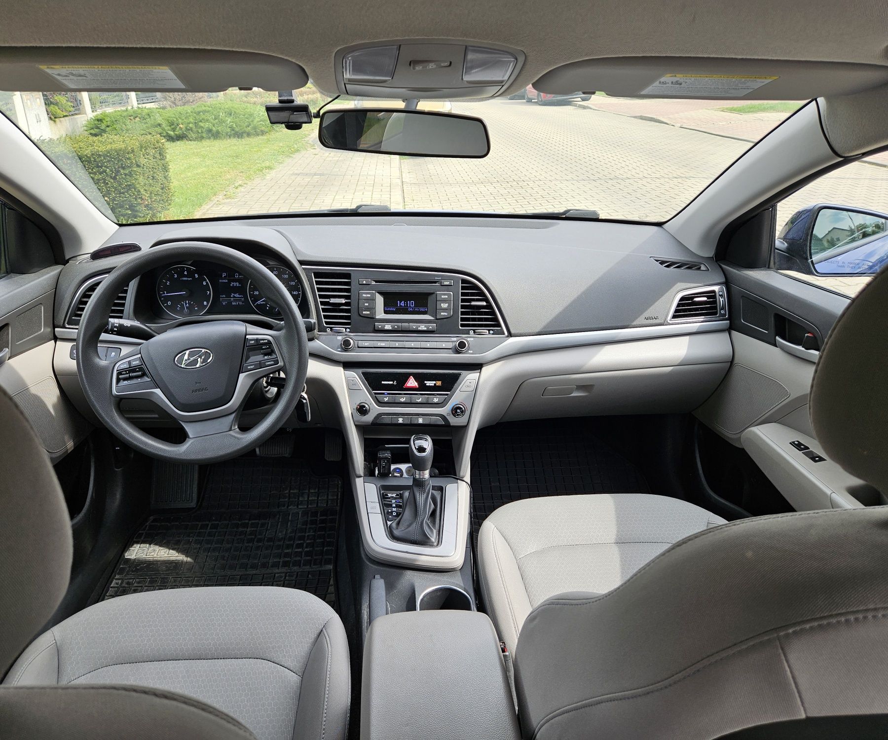 Hyundai Elantra SE, 2017, 2.0 benzyna, automat, tempomat, bezwypadkowy