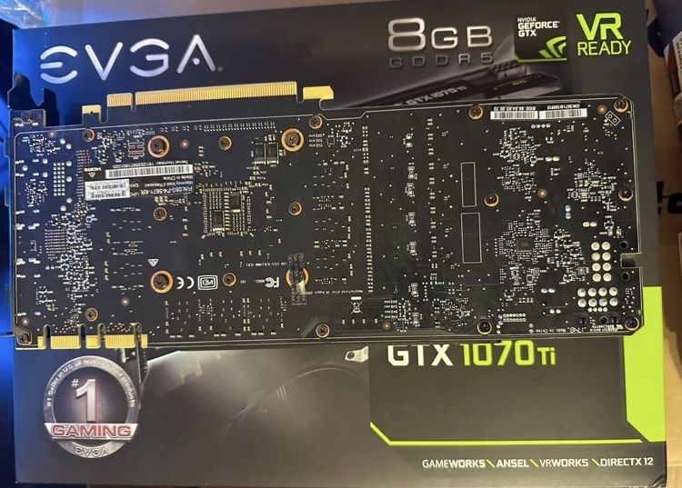 Evga geforce gtx1070ti