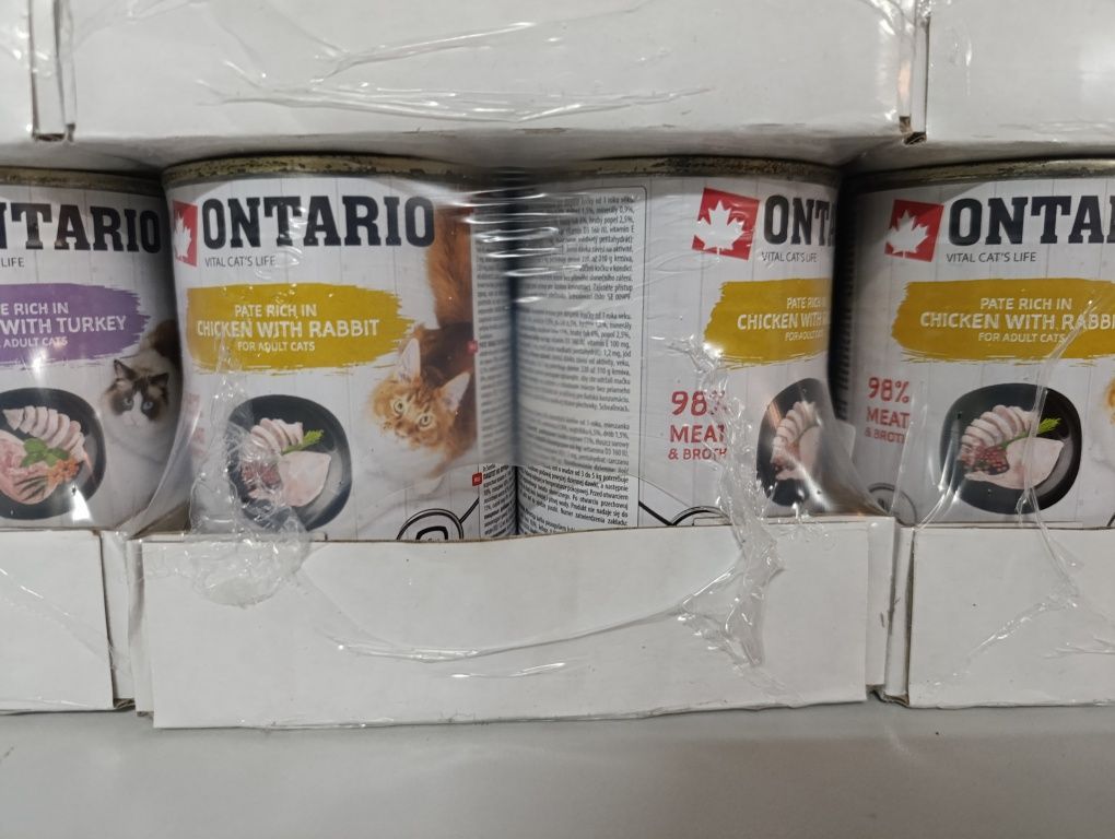Ontario karma dla kota 400g x 12 sztuk