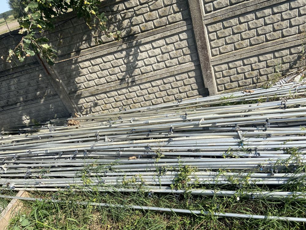 Wózki do pieczarkarni podlewanie Żaluzje strukturyzator