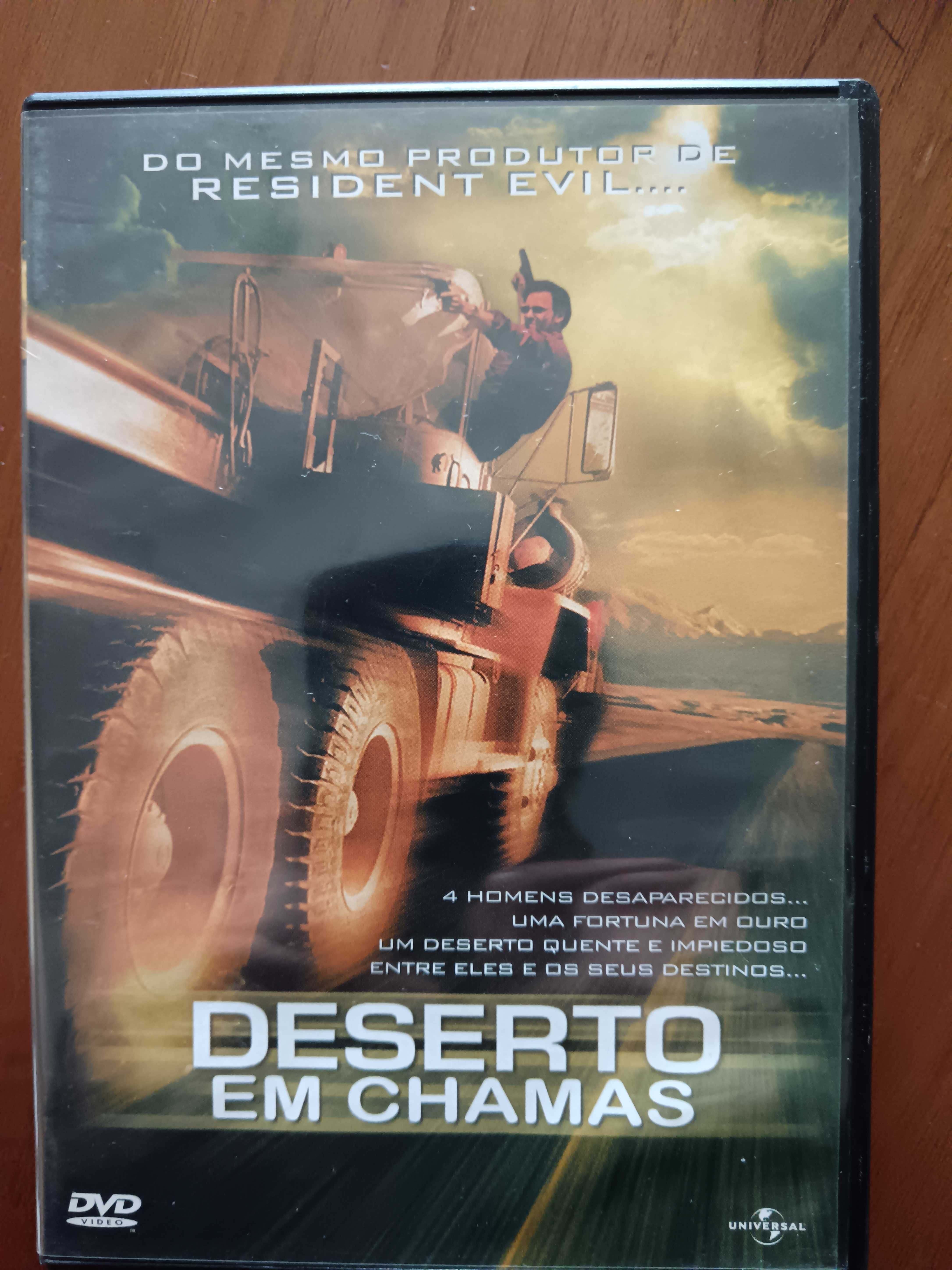 filme dvd original - deserto em chamas