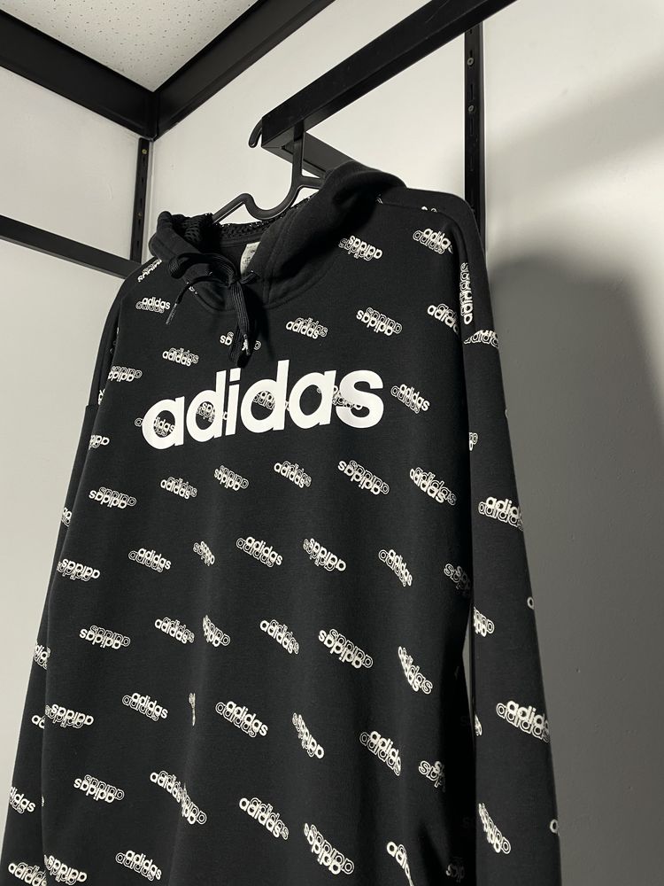 Худі Adidas монограмне Розмір S ідеальний стан оригінал адідас