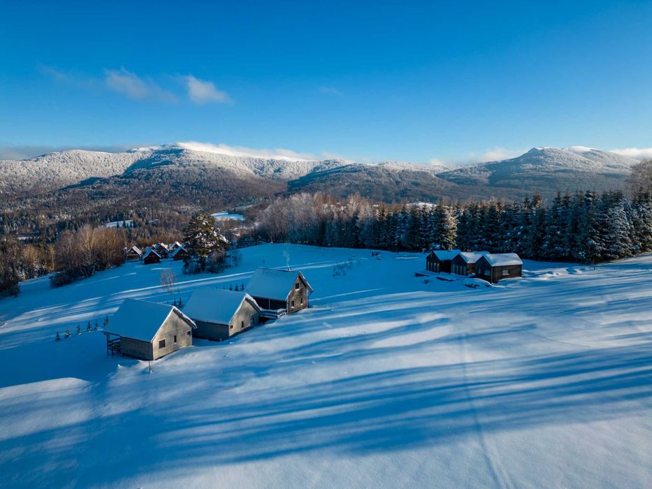 Domek w Bieszczadach na ferie zimowe