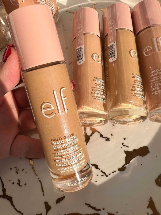 Elf halo glow liquid filter рідкий тональний фільтр з підсвічуванням.